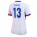 Maillot de foot France Kante #13 Extérieur vêtements Femmes Europe 2024 Manches Courtes